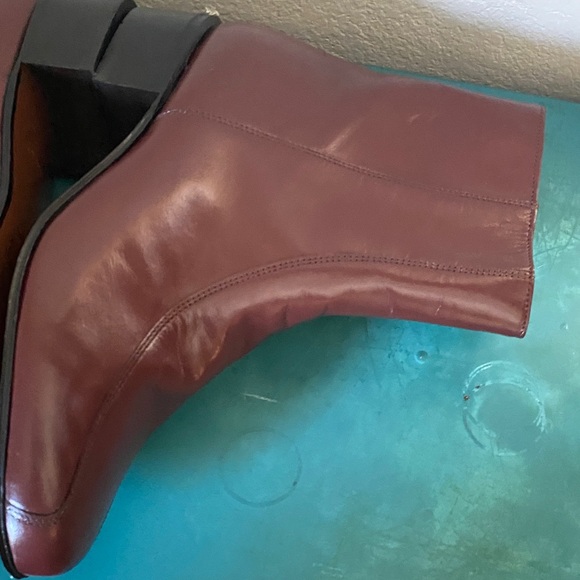 Florsheim Brown Leather Ankle Boots men’s size 11.5 - Picture 12 of 14